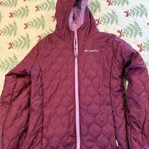Columbia Kids' Plum Quilted Puffer Jacket